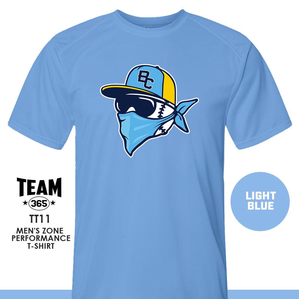 Bold City Bandits - LOGO 2 - Crew - Performance T-Shirt - MULTIPLE COLORS AVAILABLE - 83Swag