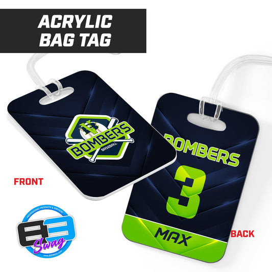 Bombers - Hard Acrylic Bag Tag - 83Swag