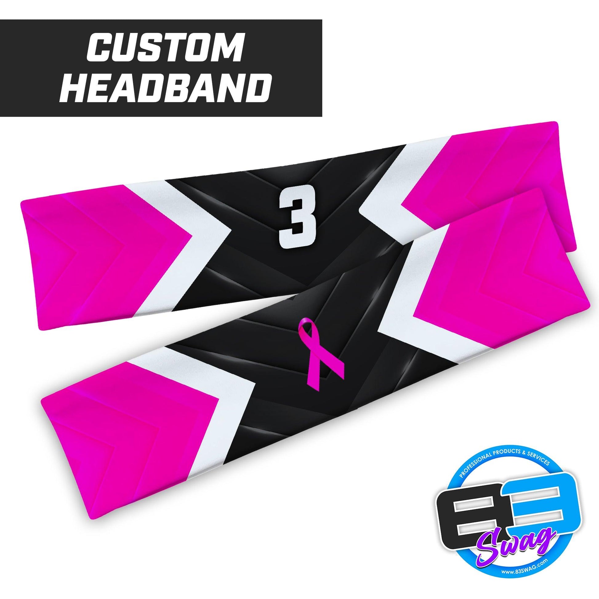 Breast Cancer Awareness - Headband - 83Swag