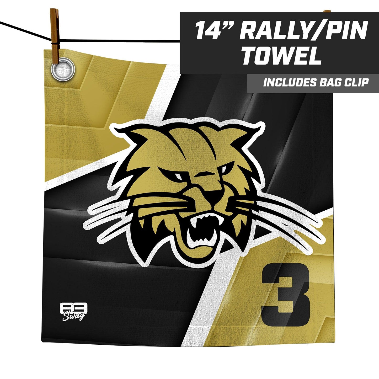 Buchholz High School - 14"x14" Rally Towel - 83Swag