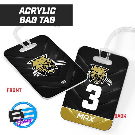 Buchholz High School - Hard Acrylic Bag Tag - 83Swag