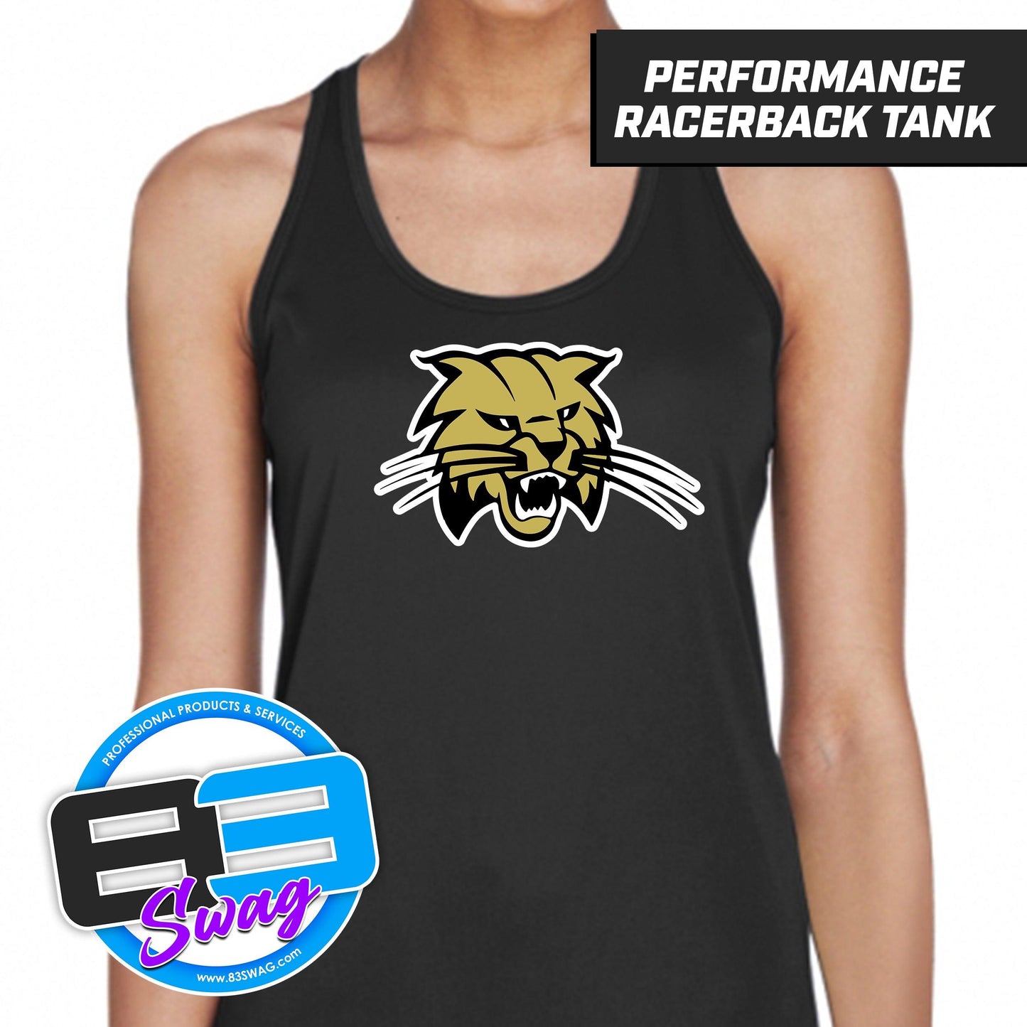 Buchholz High School - Women's Zone Performance Racerback Tank - 83Swag