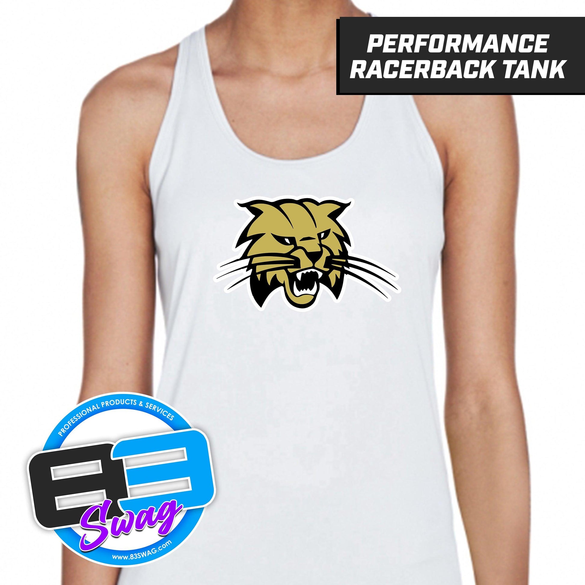 Buchholz High School - Women's Zone Performance Racerback Tank - 83Swag