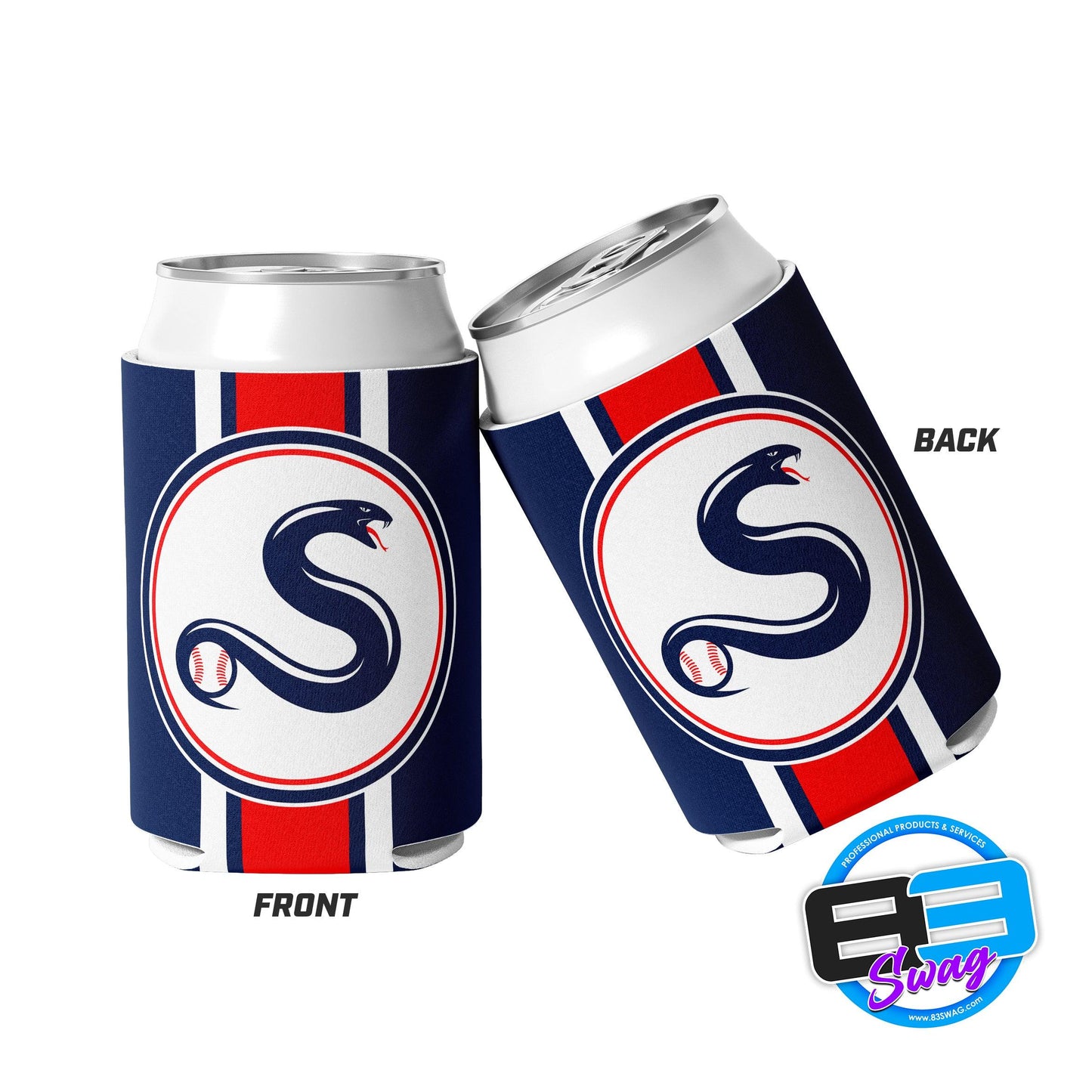 Can Cooler - San Jose Strikers Baseball - 83Swag