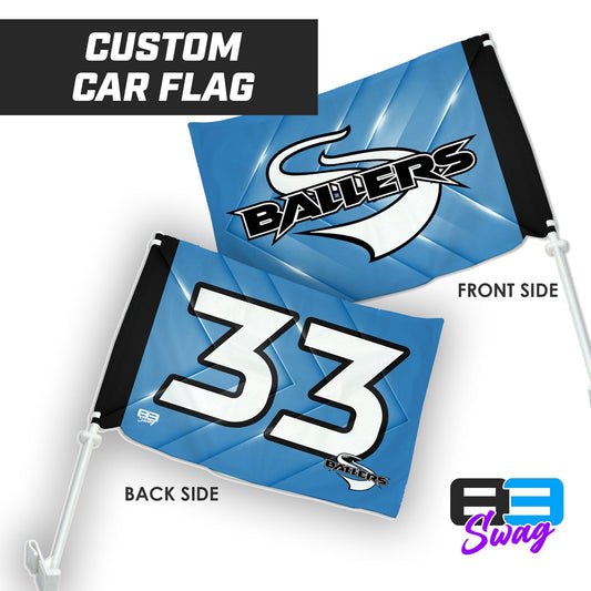 Car Flag - Ballers - 83Swag