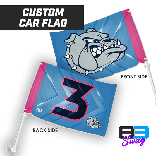 Car Flag - Maumelle Bulldogs Baseball 2 - 83Swag