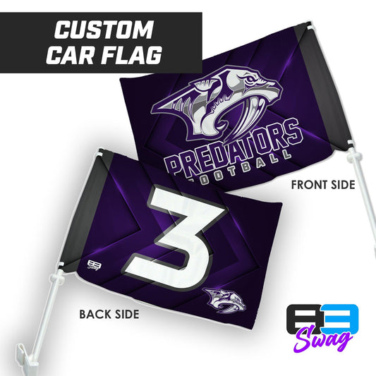 Car Flag - Predators Football - 83Swag