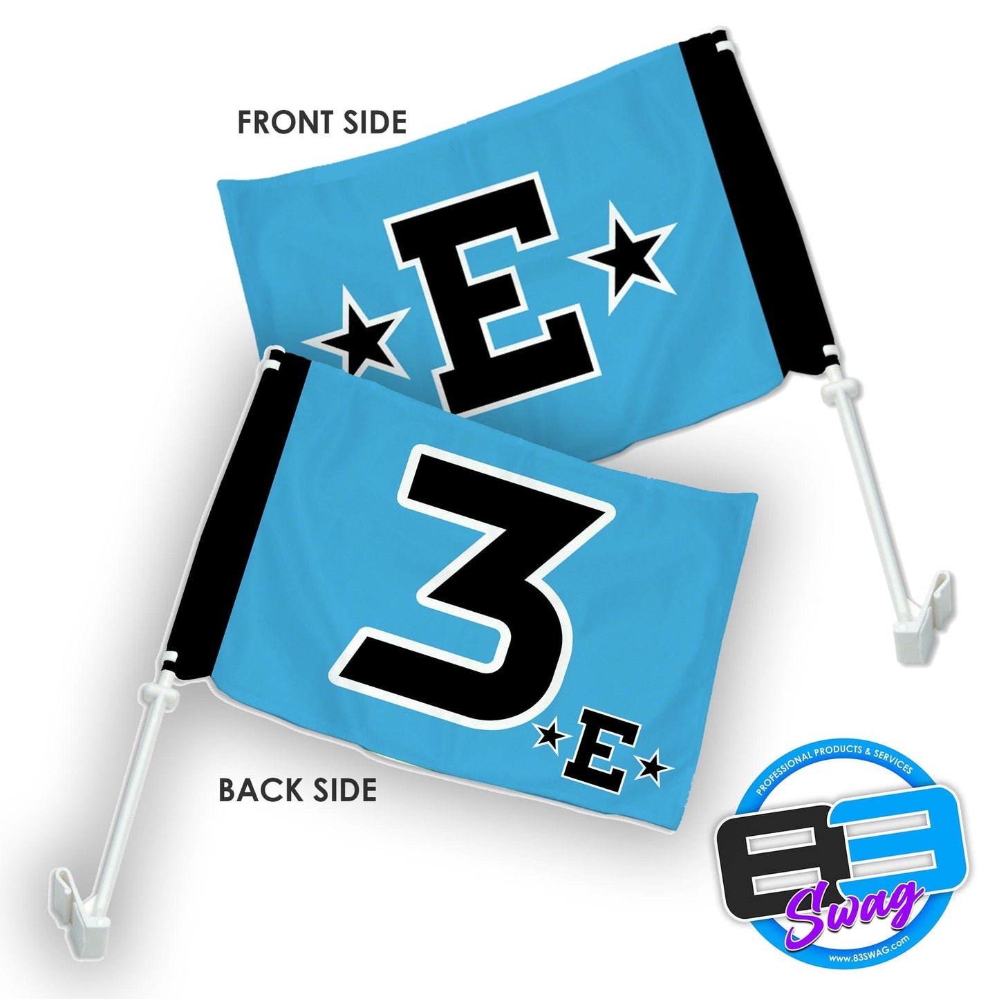 Car Flag - SYA East Baseball - 83Swag