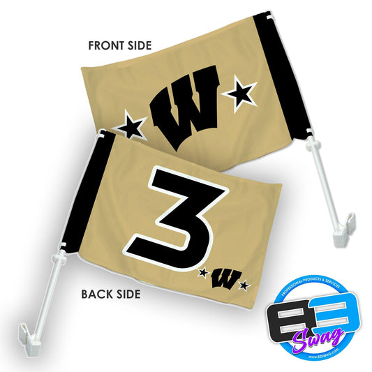 Car Flag - SYA West Baseball - 83Swag