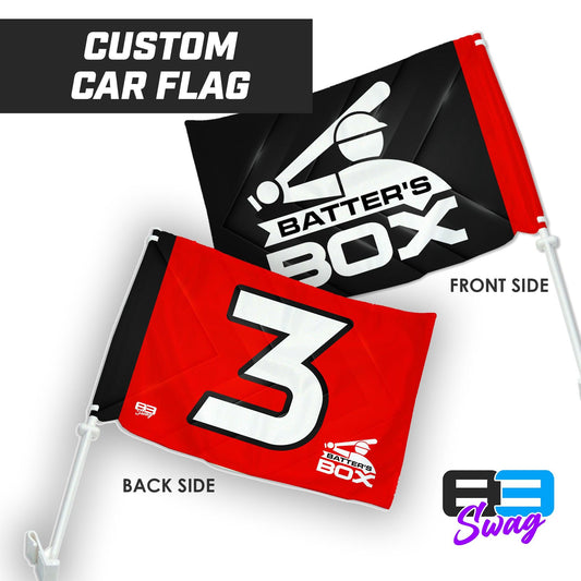 Car Flag - The Batters Box - 83Swag