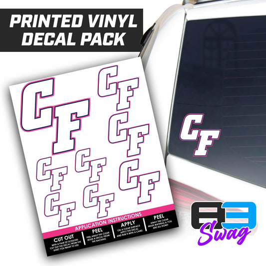 Carolina Force Softball V1-2 - Logo Decal Pack Sheet - 83Swag