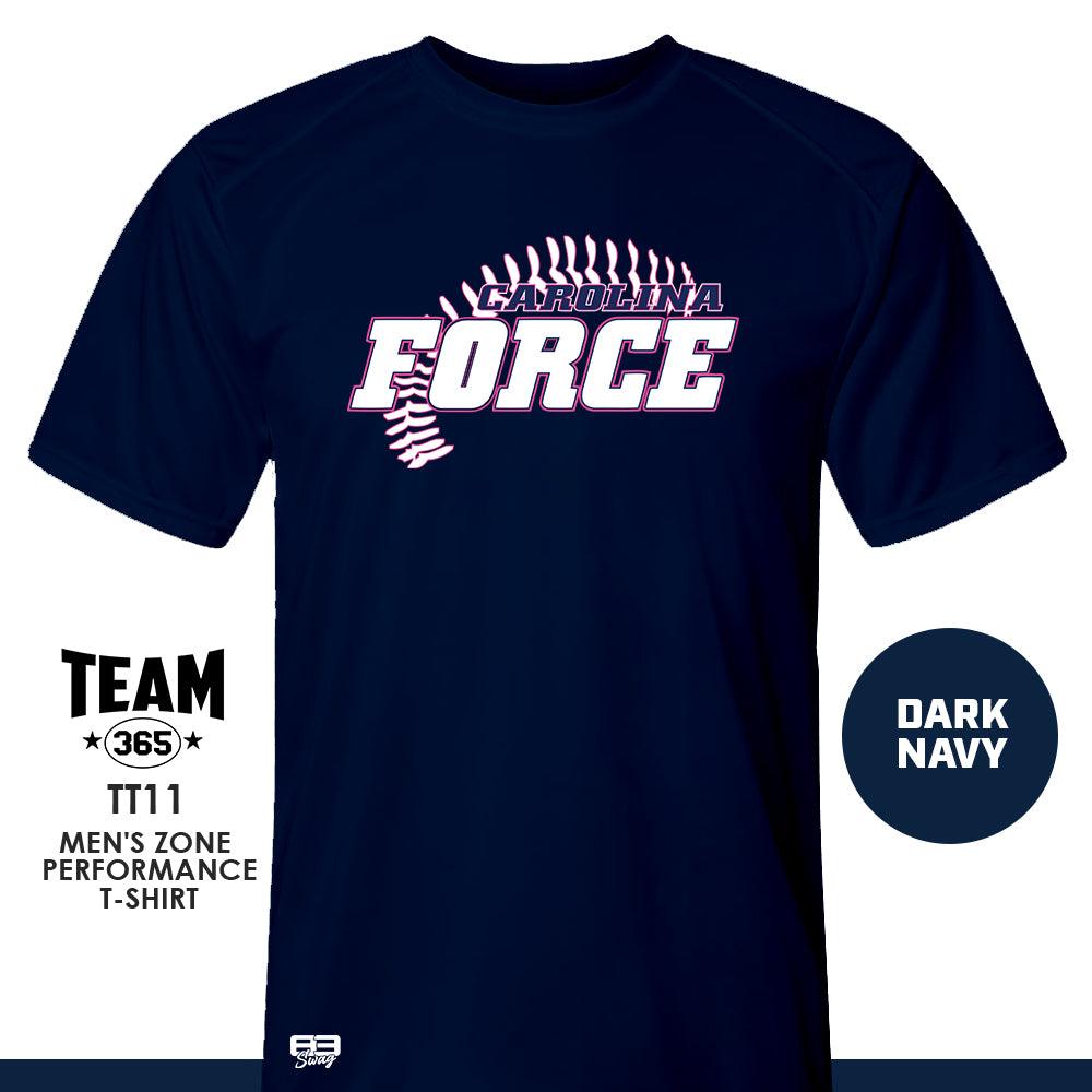 Carolina Force Softball V3 2024 Edition - Crew - Performance T-Shirt - MULTIPLE COLORS AVAILABLE - 83Swag