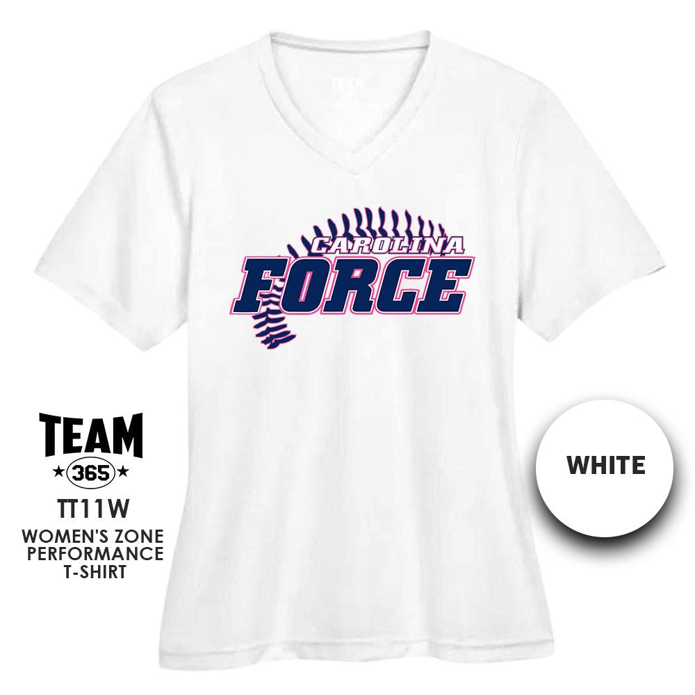 Carolina Force Softball V3 - Cool & Dry Performance Women's Shirt - MULTIPLE COLORS AVAILABLE - 83Swag