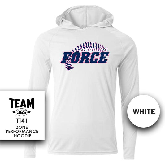 Carolina Force Softball V3 - Lightweight Performance Hoodie - MULTIPLE COLORS - 83Swag