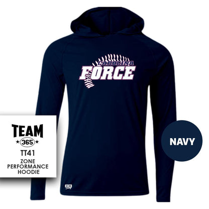 Carolina Force Softball V3 - Lightweight Performance Hoodie - MULTIPLE COLORS - 83Swag