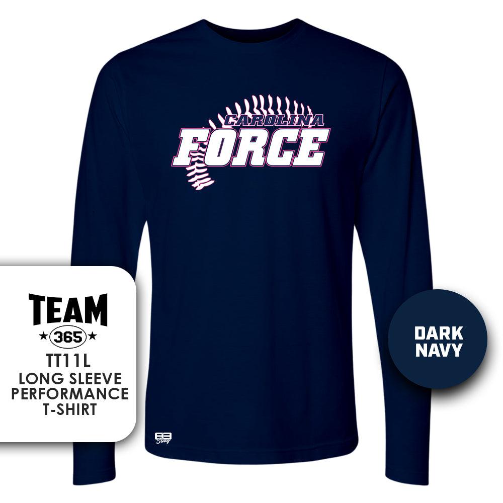 Carolina Force Softball V3 - Lightweight Performance Long Sleeve - MULTIPLE COLORS - 83Swag
