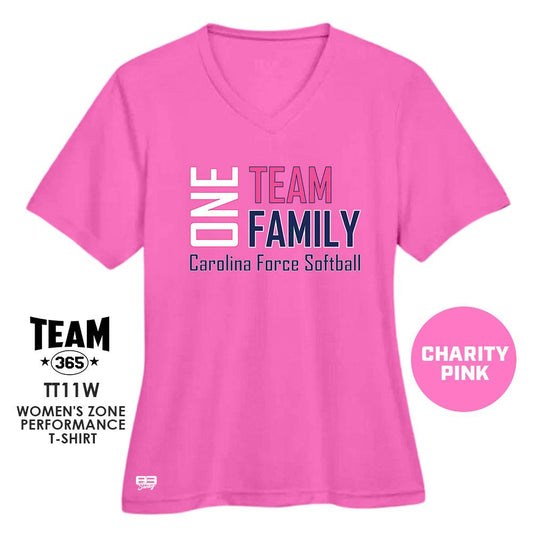 Carolina Force Softball V5 - Cool & Dry Performance Women's Shirt - MULTIPLE COLORS AVAILABLE - 83Swag