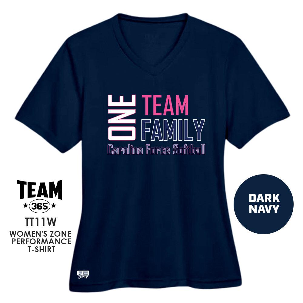 Carolina Force Softball V5 - Cool & Dry Performance Women's Shirt - MULTIPLE COLORS AVAILABLE - 83Swag