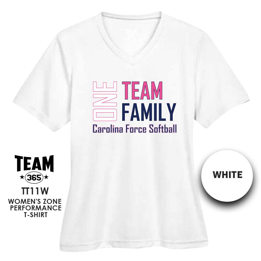 Carolina Force Softball V5 - Cool & Dry Performance Women's Shirt - MULTIPLE COLORS AVAILABLE - 83Swag