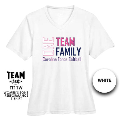 Carolina Force Softball V5 - Cool & Dry Performance Women's Shirt - MULTIPLE COLORS AVAILABLE - 83Swag