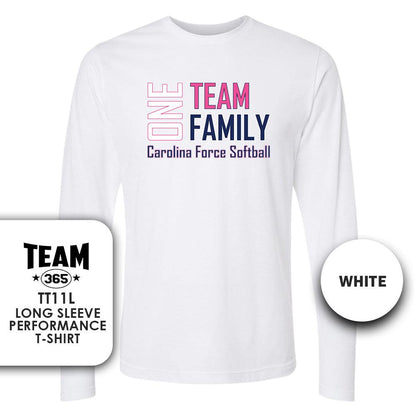 Carolina Force Softball V5 - Lightweight Performance Long Sleeve - MULTIPLE COLORS - 83Swag