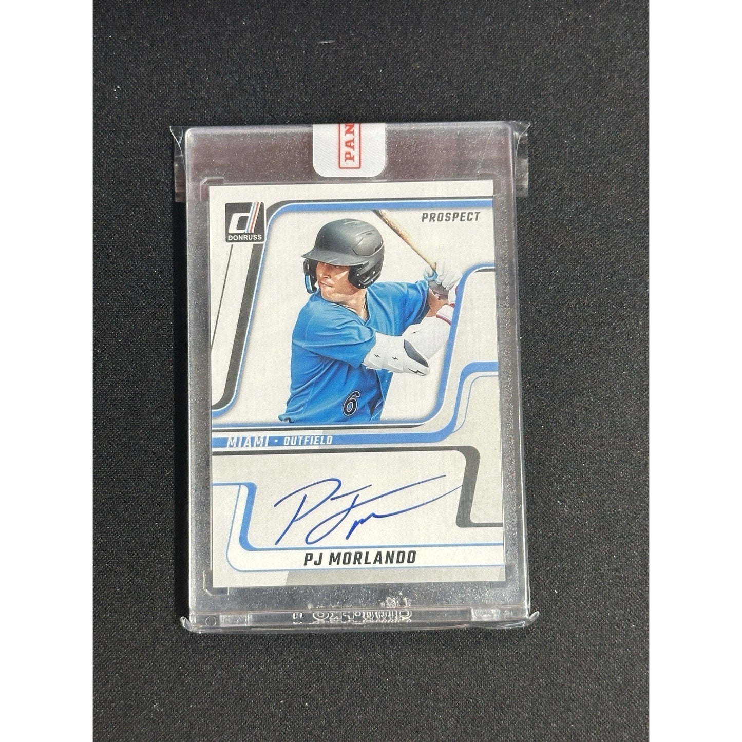 2025 Panini Donruss PJ MORLANDO Next Day Prospect On-Card Auto Marlins #ND-PM