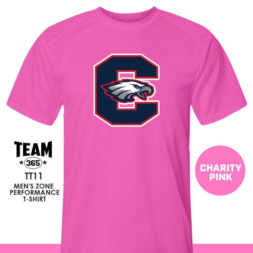 Centennial Eagles - LOGO 1 - Crew - Performance T-Shirt - 83Swag