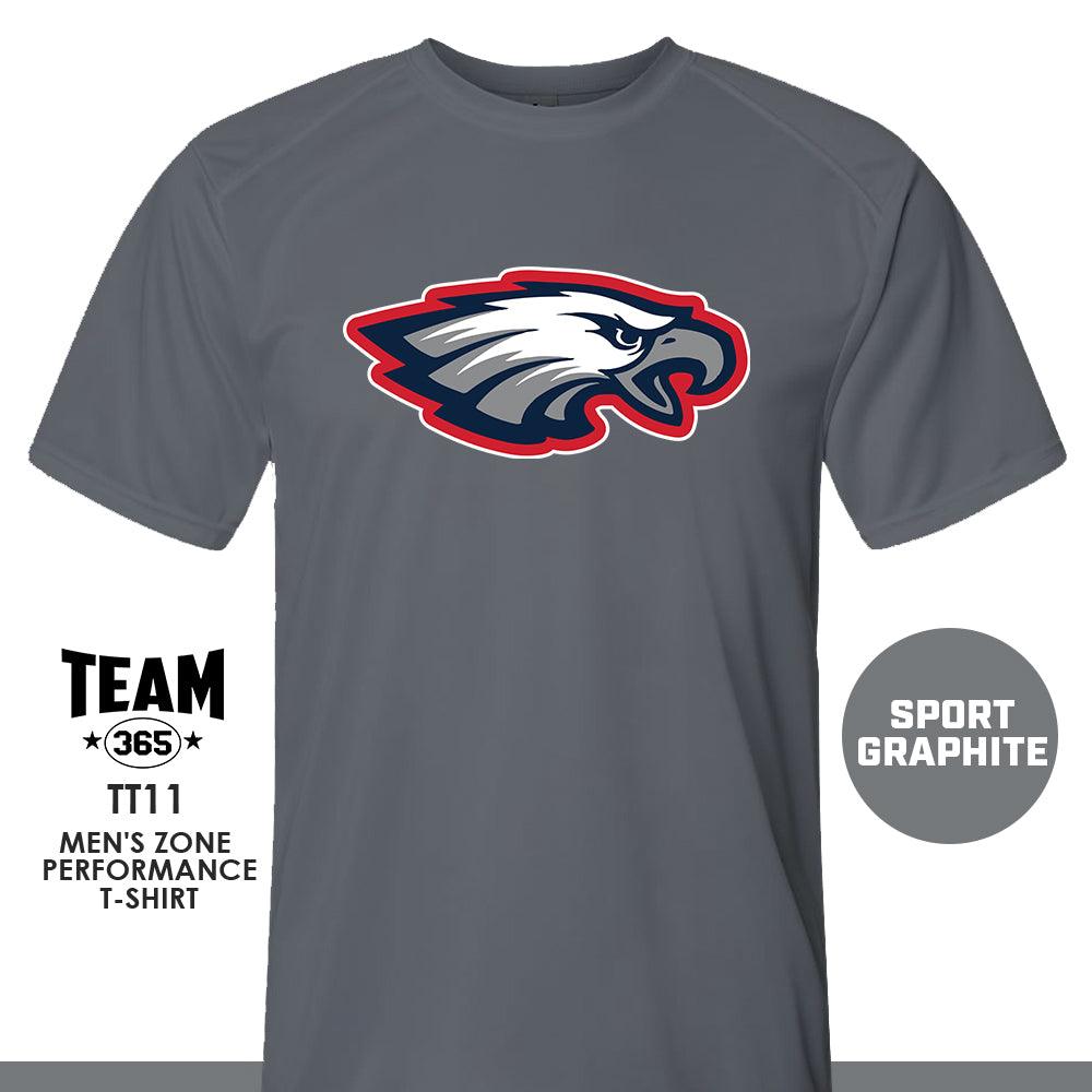 Centennial Eagles - LOGO 2 - Crew - Performance T-Shirt - 83Swag