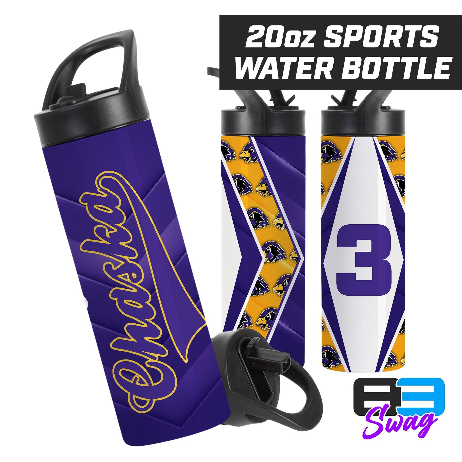 Chaska Hawks Baseball - 20oz Sports Tumbler - 83Swag