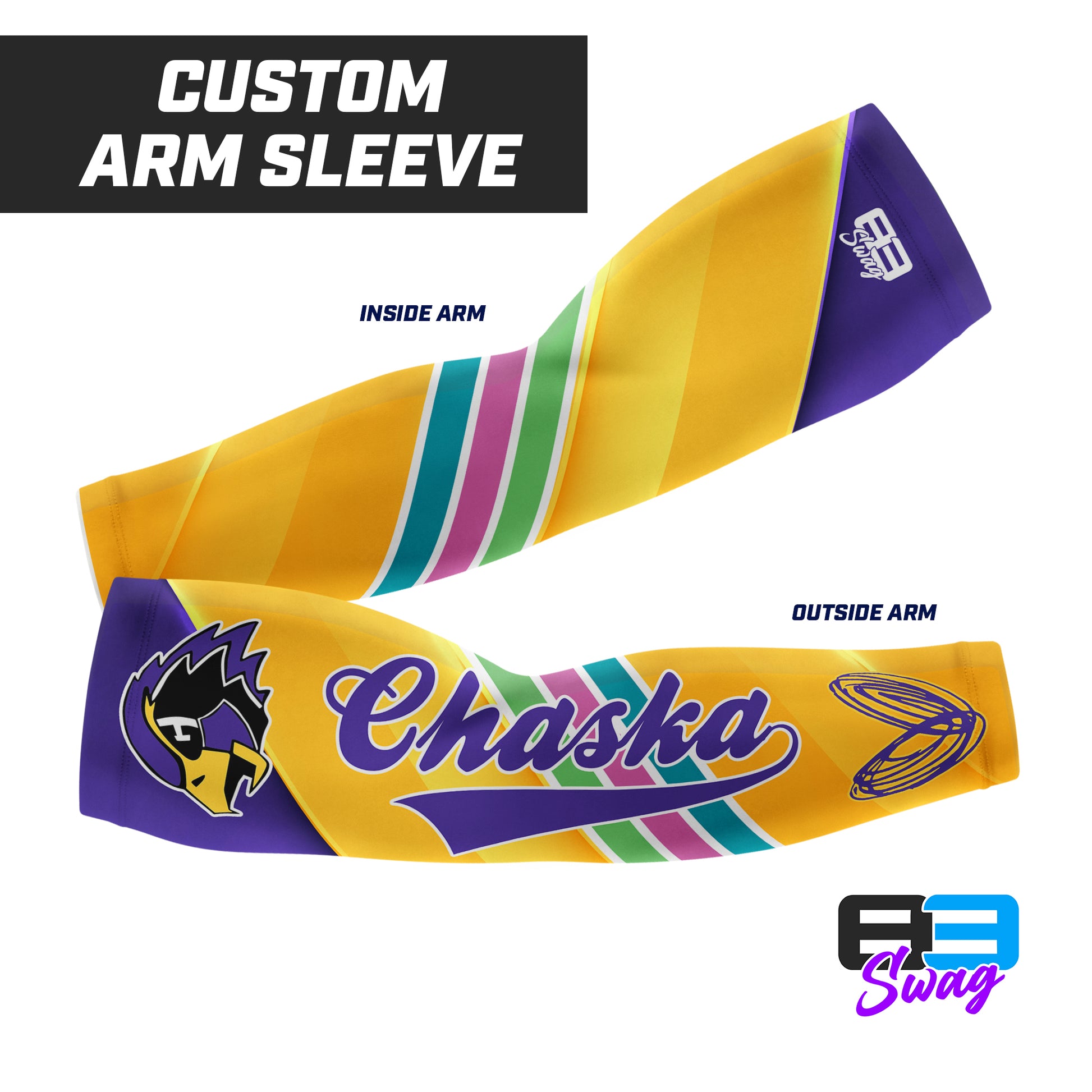 Chaska Hawks Baseball - Arm Sleeve V1 - 83Swag