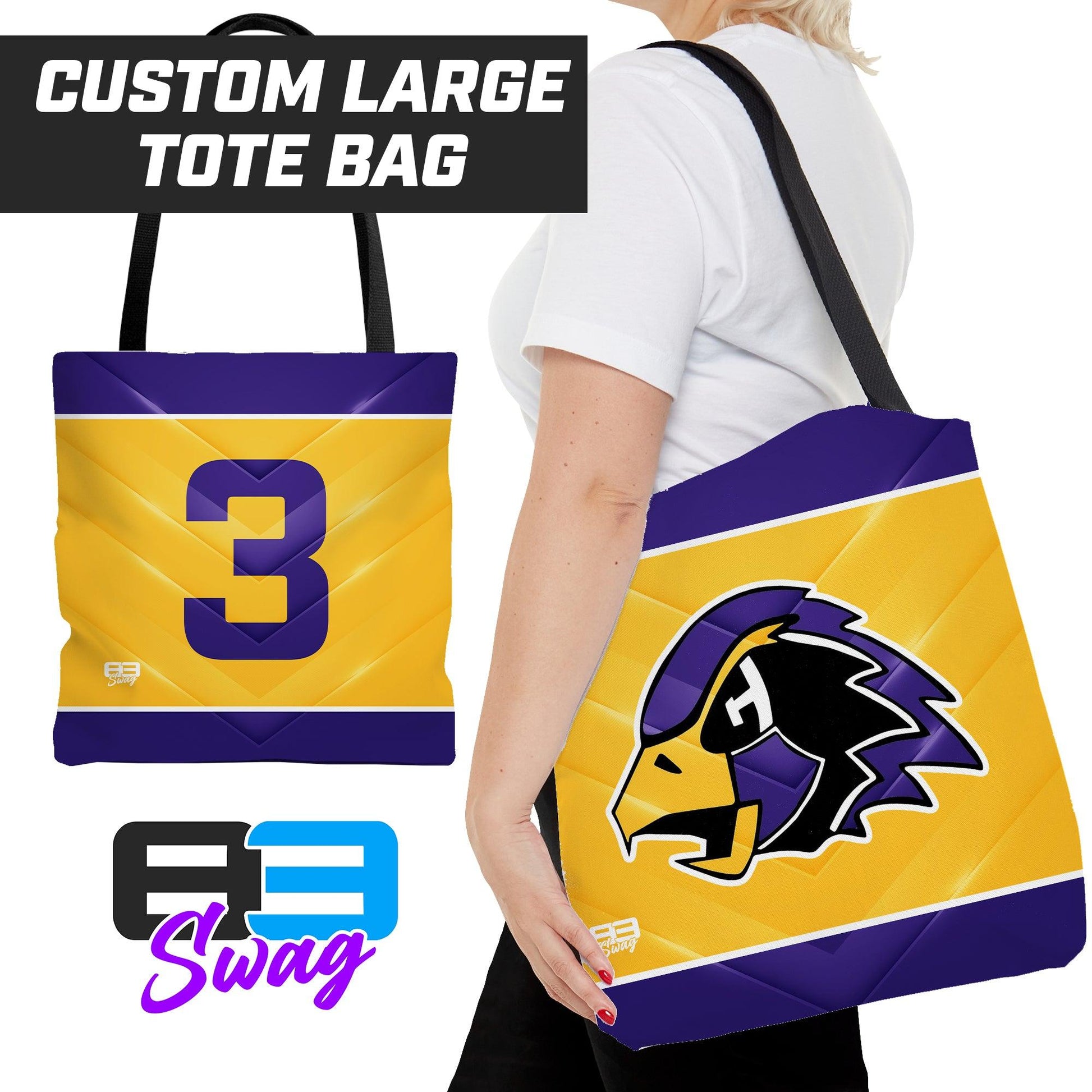 Chaska Hawks Baseball - Tote Bag - 83Swag