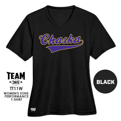 Chaska Hawks Baseball V1 - Cool & Dry Performance Women's Shirt - MULTIPLE COLORS AVAILABLE - 83Swag