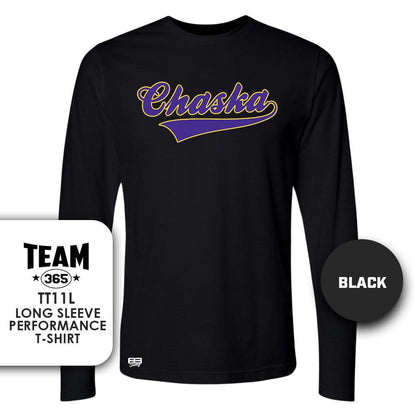 Chaska Hawks Baseball V1 - Lightweight Performance Long Sleeve - MULTIPLE COLORS - 83Swag