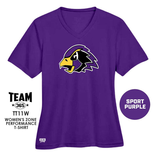 Chaska Hawks Baseball V2 - Cool & Dry Performance Women's Shirt - MULTIPLE COLORS AVAILABLE - 83Swag