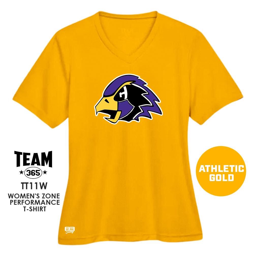 Chaska Hawks Baseball V2 - Cool & Dry Performance Women's Shirt - MULTIPLE COLORS AVAILABLE - 83Swag