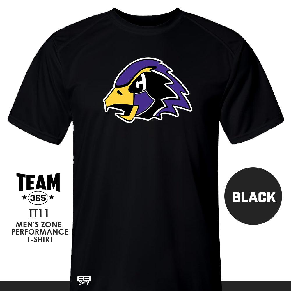 Chaska Hawks Baseball V2 - Crew - Performance T-Shirt - MULTIPLE COLORS AVAILABLE - 83Swag