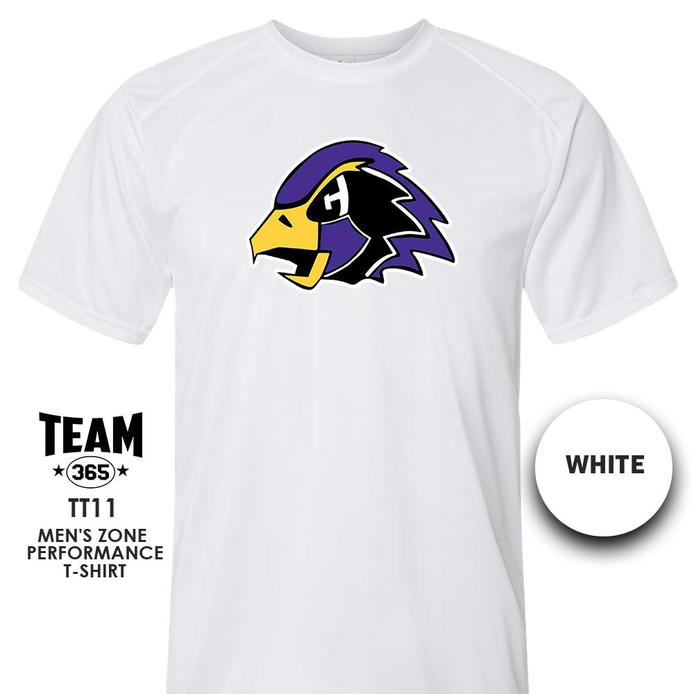 Chaska Hawks Baseball V2 - Crew - Performance T-Shirt - MULTIPLE COLORS AVAILABLE - 83Swag