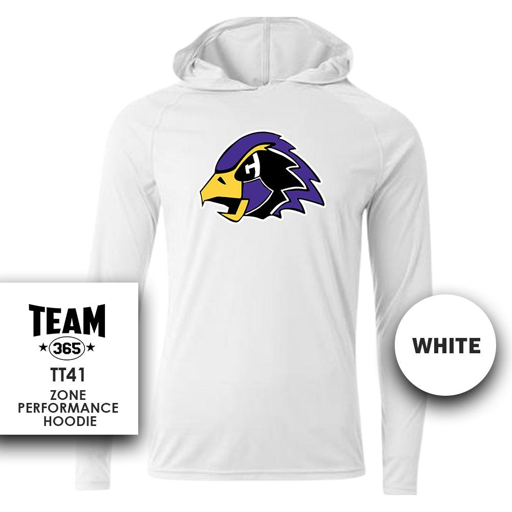 Chaska Hawks Baseball V2 - Lightweight Performance Hoodie - MULTIPLE COLORS - 83Swag