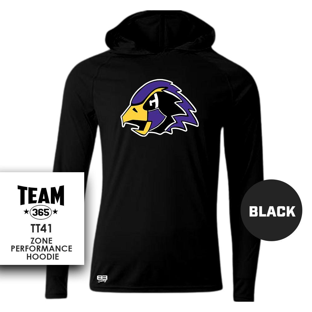 Chaska Hawks Baseball V2 - Lightweight Performance Hoodie - MULTIPLE COLORS - 83Swag