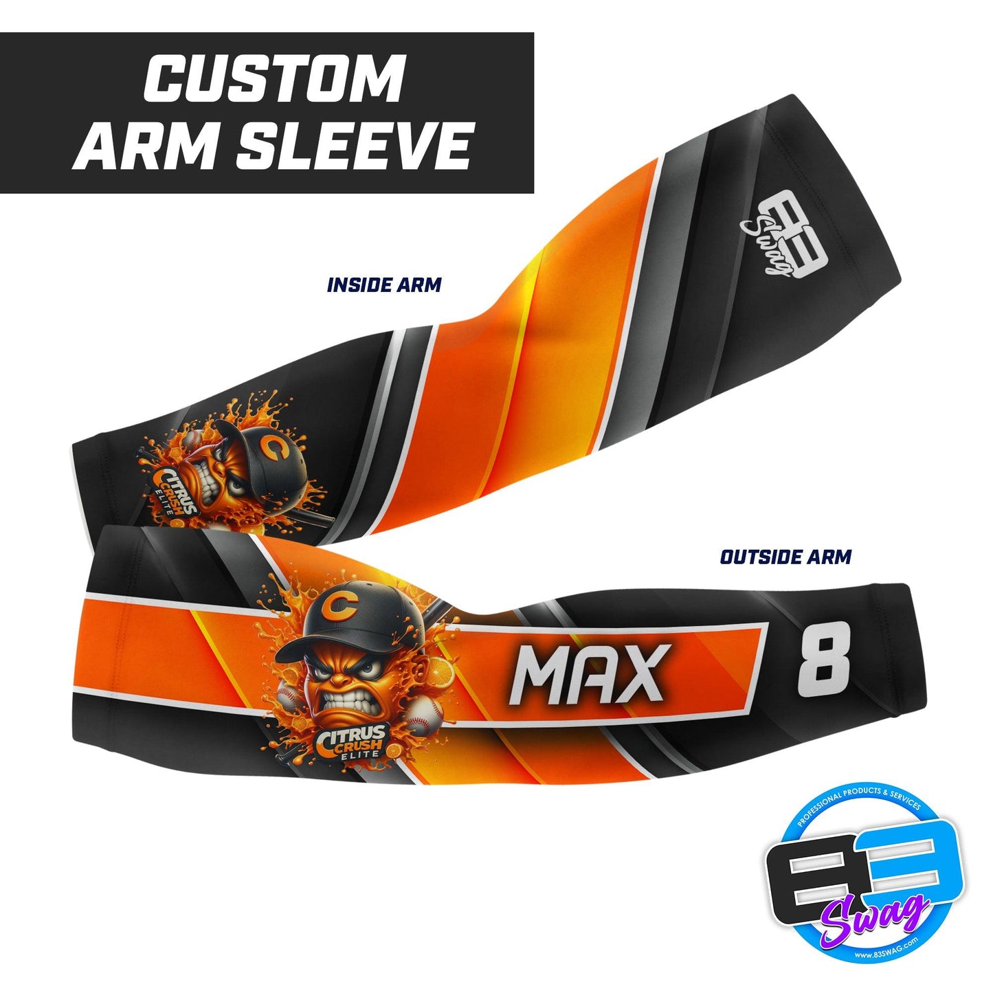 Citrus Crush Elite Inc - Arm Sleeves - 83Swag