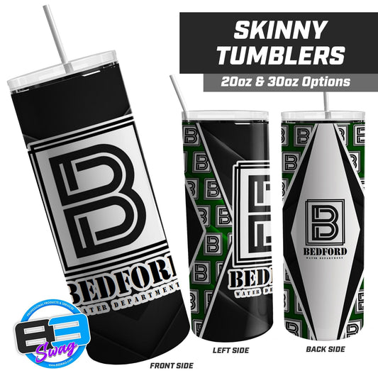 City of Bedford Water Department - 20oz & 30oz Skinny Tumbler - 83Swag