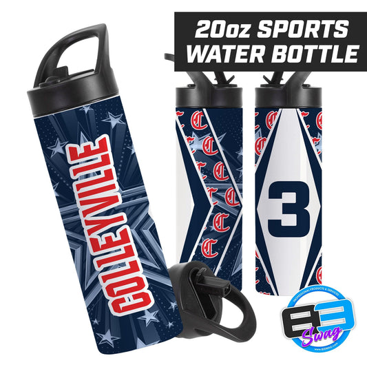 Colleyville Stars Baseball - 20oz Sports Tumbler - 83Swag