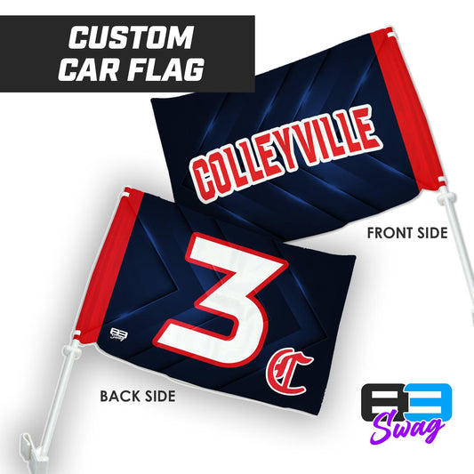 Colleyville Stars Baseball '24 Edition - Car Flag - 83Swag