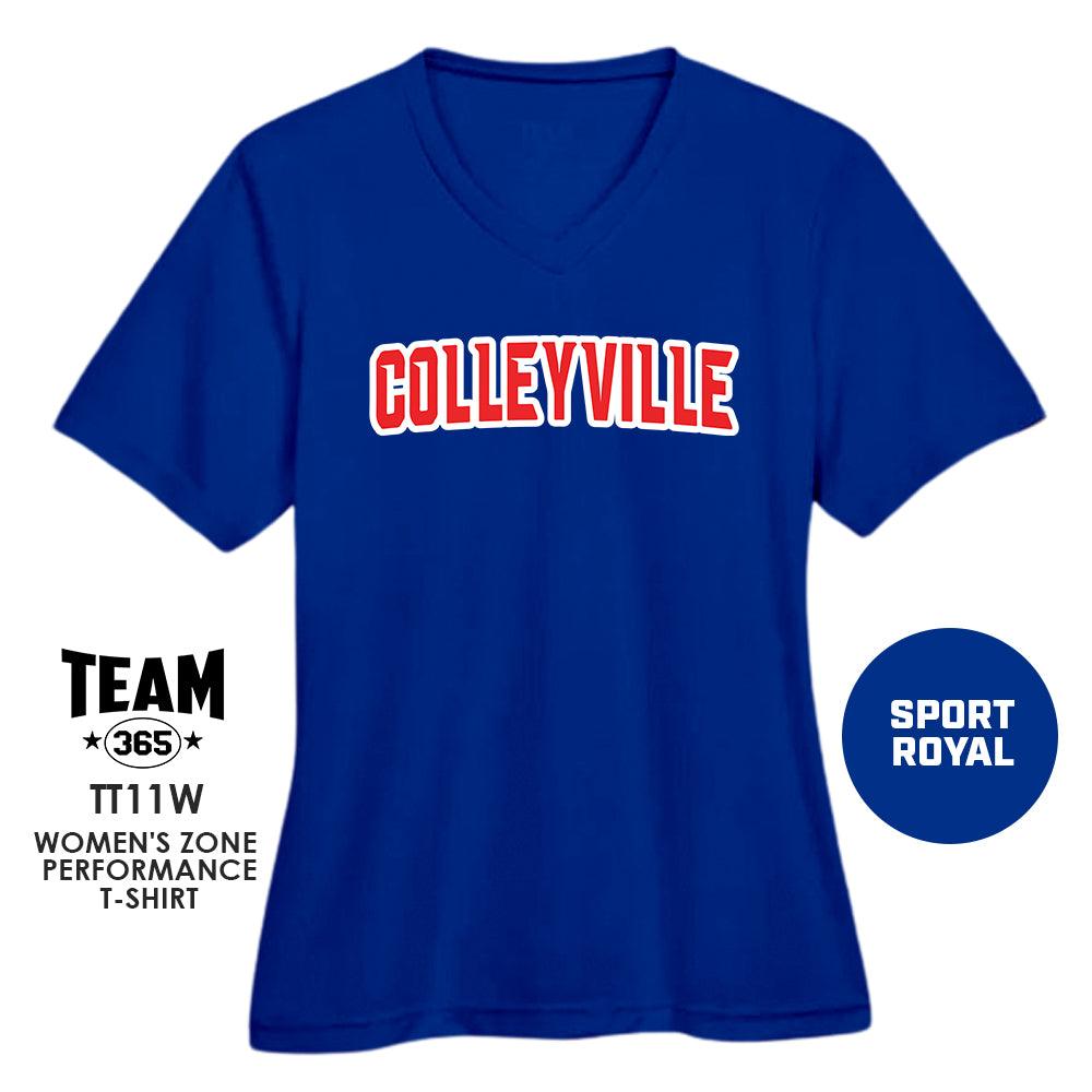 Colleyville Stars Baseball '24 Edition - LOGO 1 - Cool & Dry Performance Women's Shirt - 83Swag