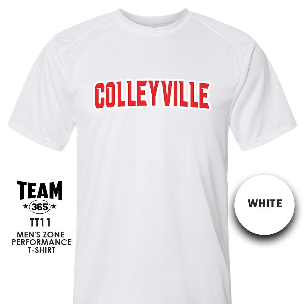 Colleyville Stars Baseball '24 Edition - Logo 1 - Crew - Performance T-Shirt - 83Swag