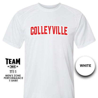 Colleyville Stars Baseball '24 Edition - Logo 1 - Crew - Performance T-Shirt - 83Swag