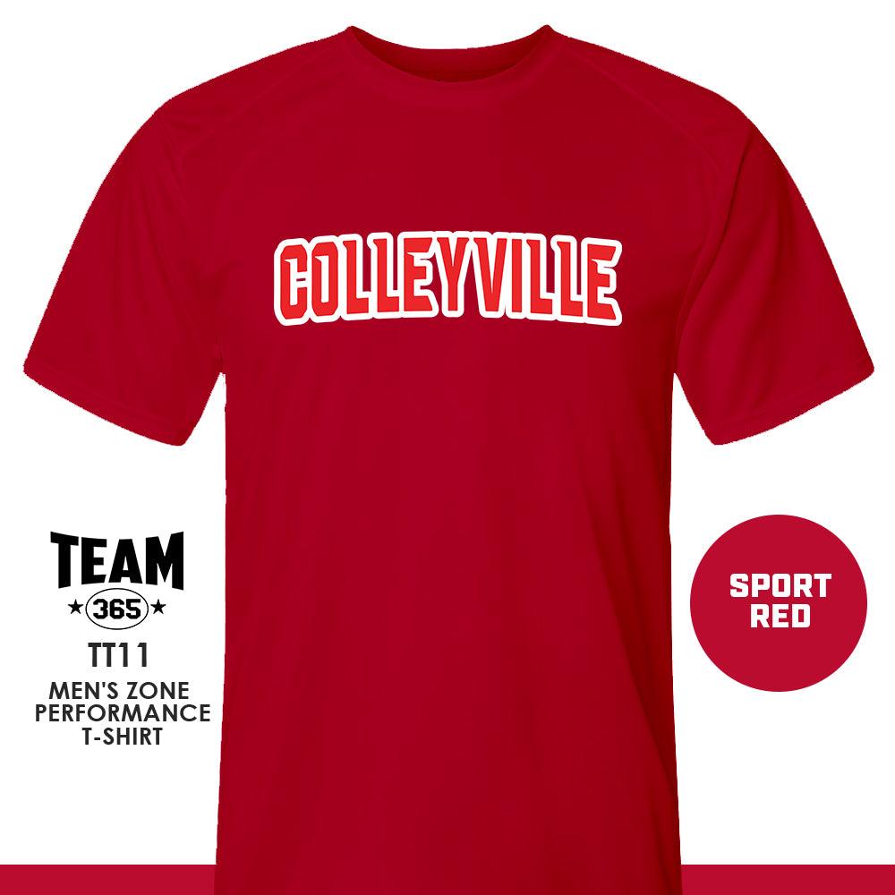 Colleyville Stars Baseball '24 Edition - Logo 1 - Crew - Performance T-Shirt - 83Swag