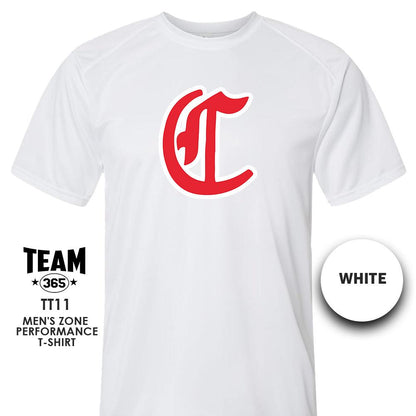 Colleyville Stars Baseball '24 Edition - Logo 2 - Crew - Performance T-Shirt - 83Swag