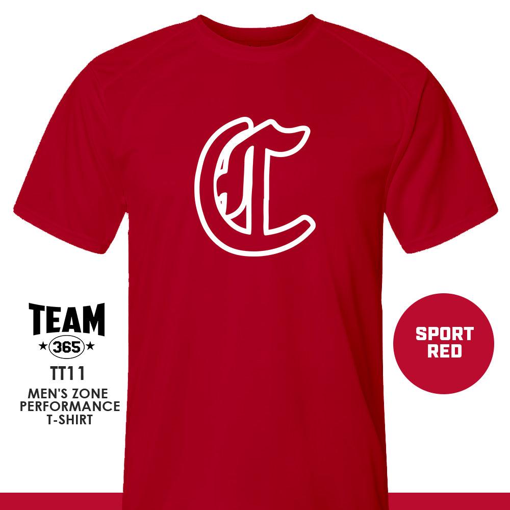 Colleyville Stars Baseball '24 Edition - Logo 2 - Crew - Performance T-Shirt - 83Swag