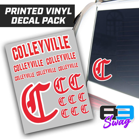 Colleyville Stars Baseball '24 Edition - Logo Decal Pack Sheet - 83Swag